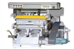 PLC Control Foil Stamping and Die Cutting Machine