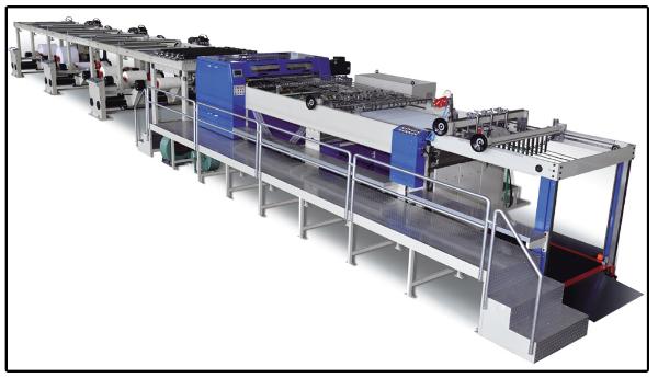 SPEEDWELL Synchro-Fly Sheeter for Multiple Webs
